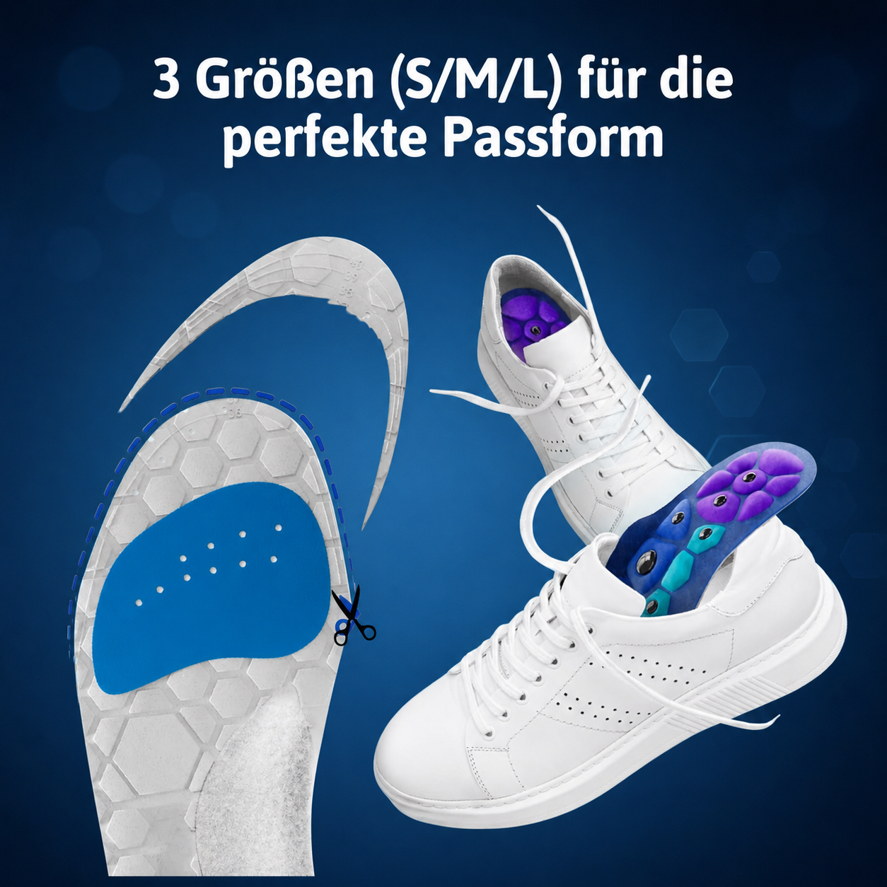 Magnetische Einlegesohlen für Läufer