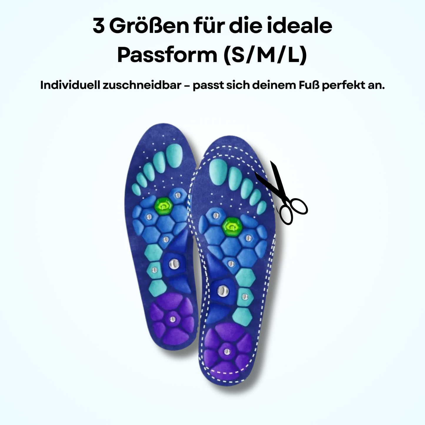 ComfortStep Magnetische Einlegesohlen