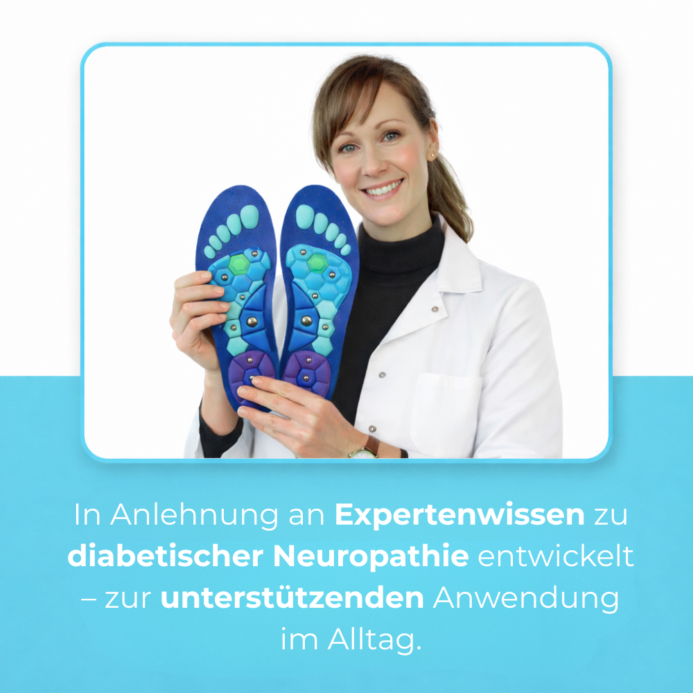 ComfortStep Neuropathie-Einlegesohlen für Diabetiker
